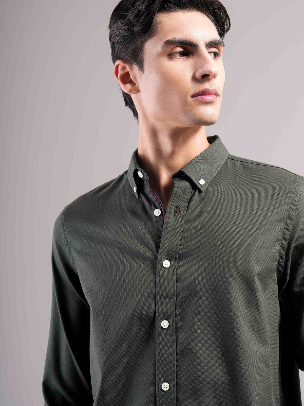 Men Smart Slim Fit Casual Shirt