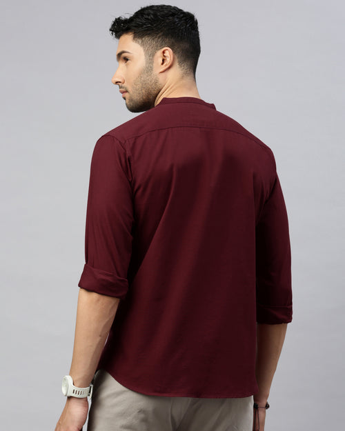 Men's Solid Casual Shirt