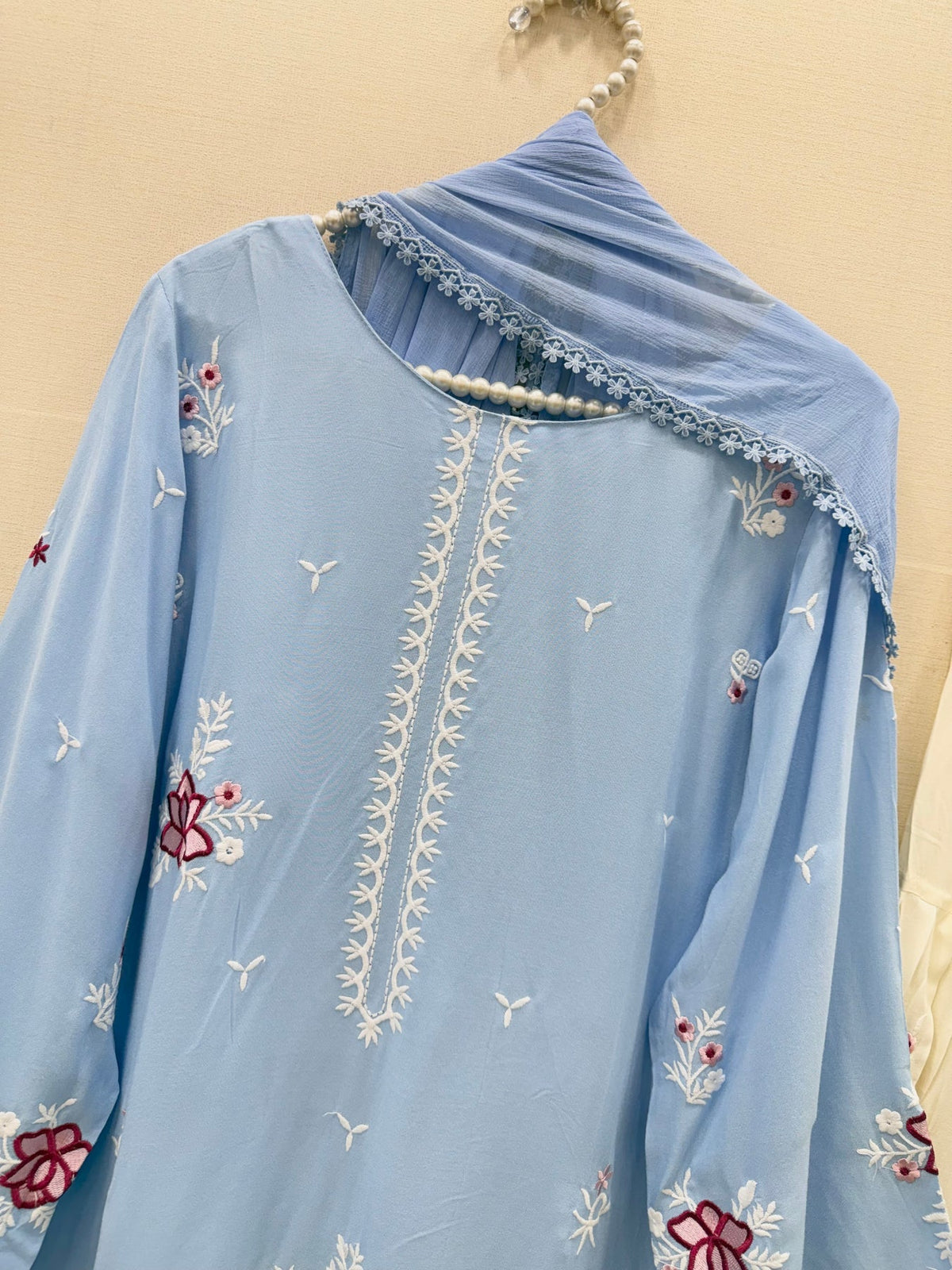 Embroided Farshi Salwar Suits