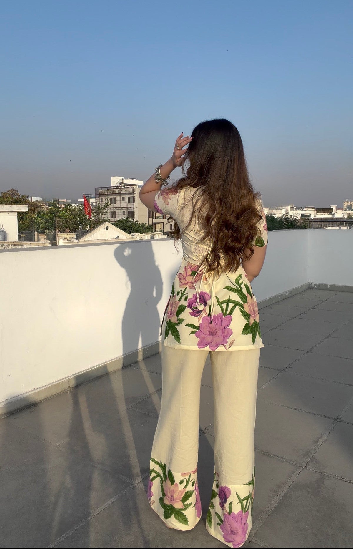 Laila Cream Kurti